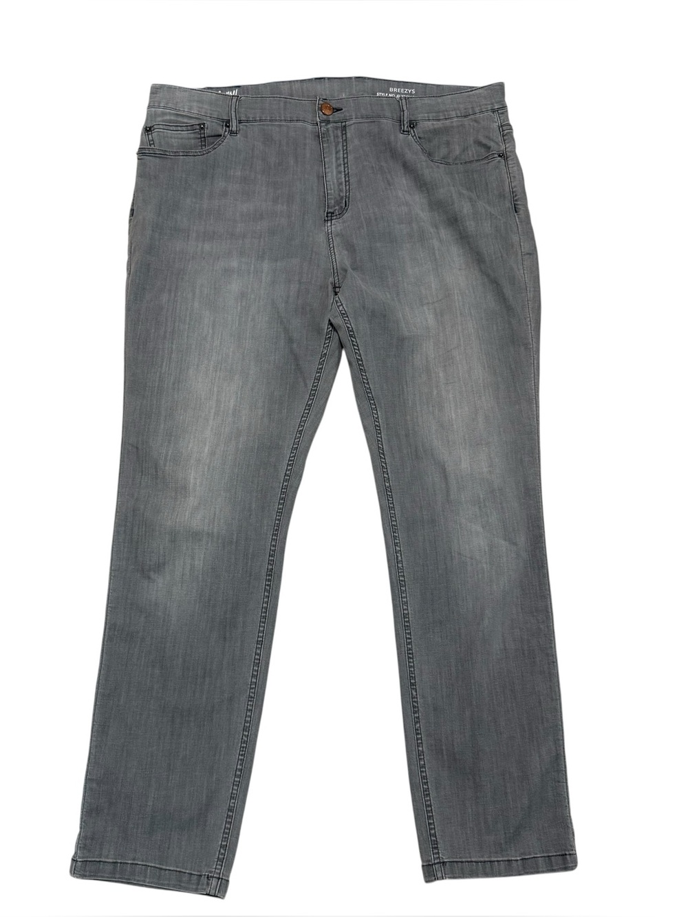 MUGSY Breezys Jeans in Beans Color Gray 42 x 32 
Style No. FLX9CMG